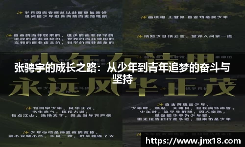 张骋宇的成长之路：从少年到青年追梦的奋斗与坚持